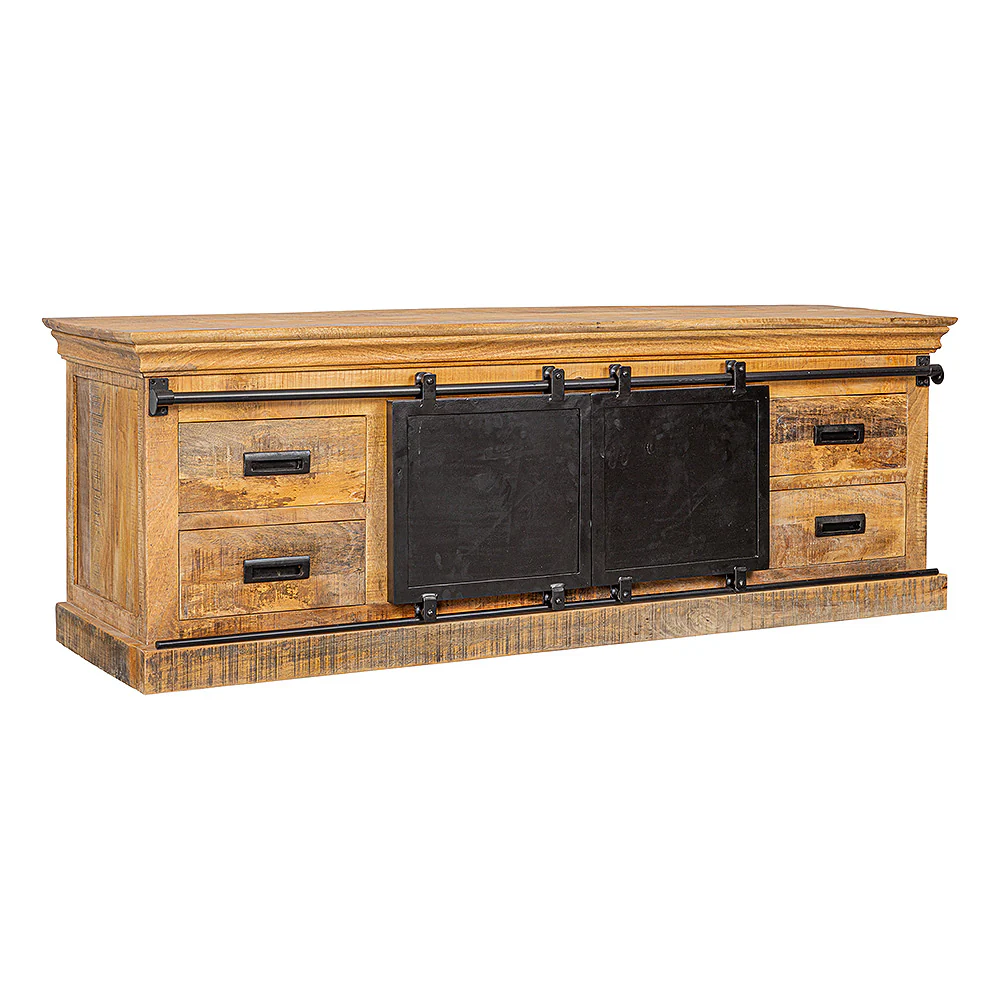 Mangohouten TV Meubel Milan 200 cm - Image 3